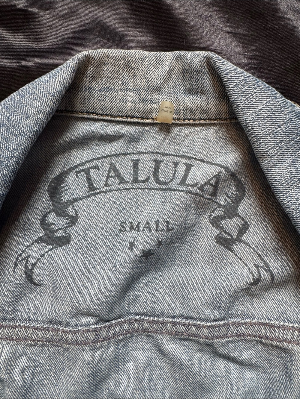 Talula light blue denim jacket - Picture 3 of 3